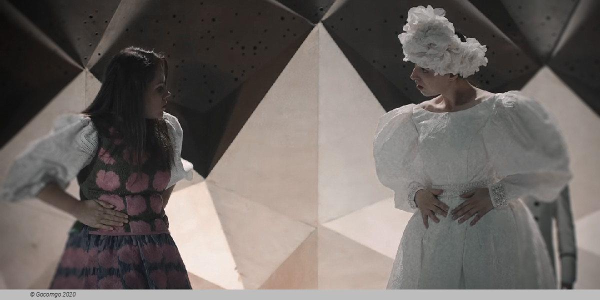 Scene 6 from the opera "Halka"