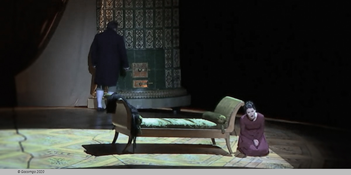 Scene 3 from the opera "War and Peace"