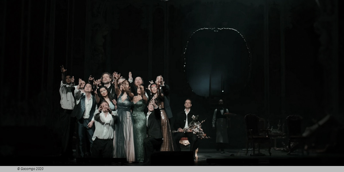 Scene 8 from the opera "War and Peace"