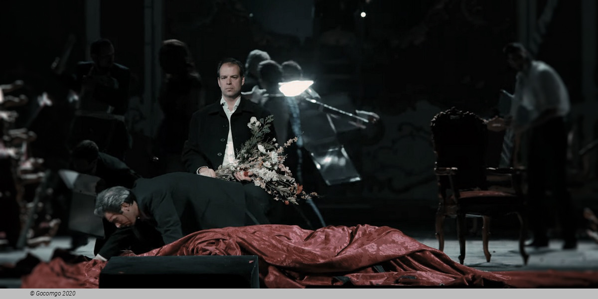Scene 9 from the opera "War and Peace"