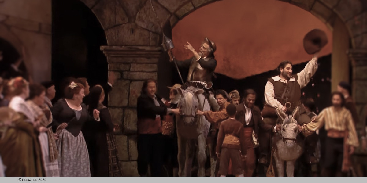 Scene 1 from the opera "Don Quichotte"