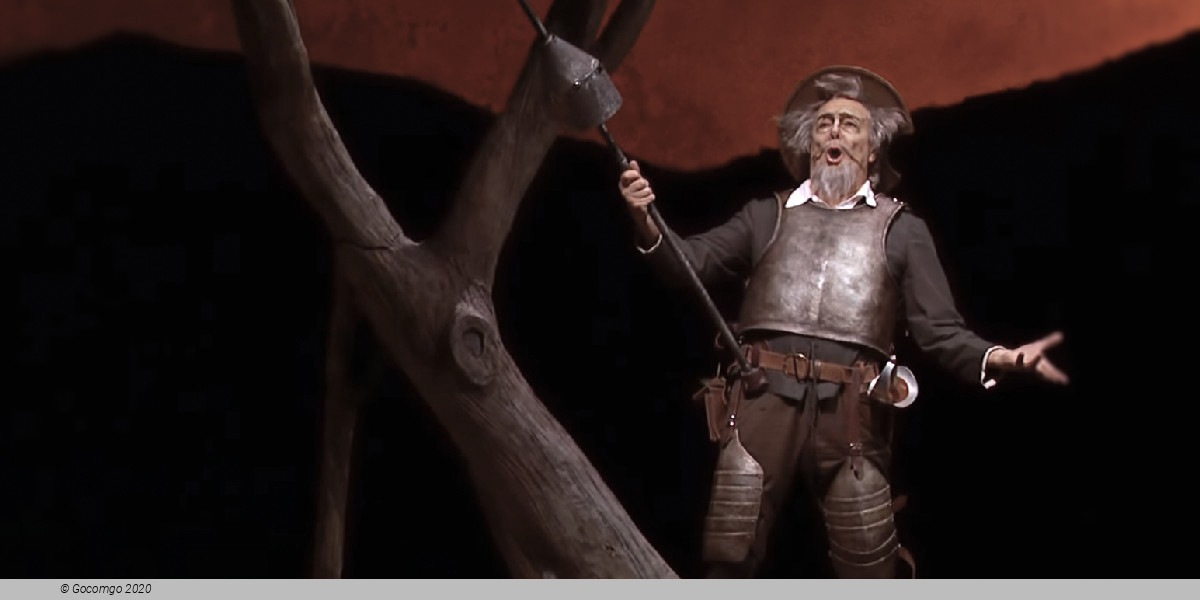Scene 5 from the opera "Don Quichotte"