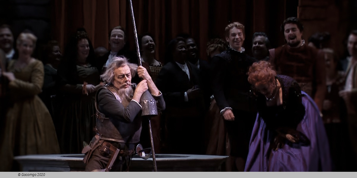 Scene 6 from the opera "Don Quichotte"