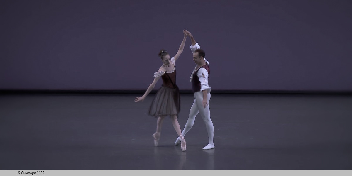 Scene 4 from the ballet "Mozartiana"