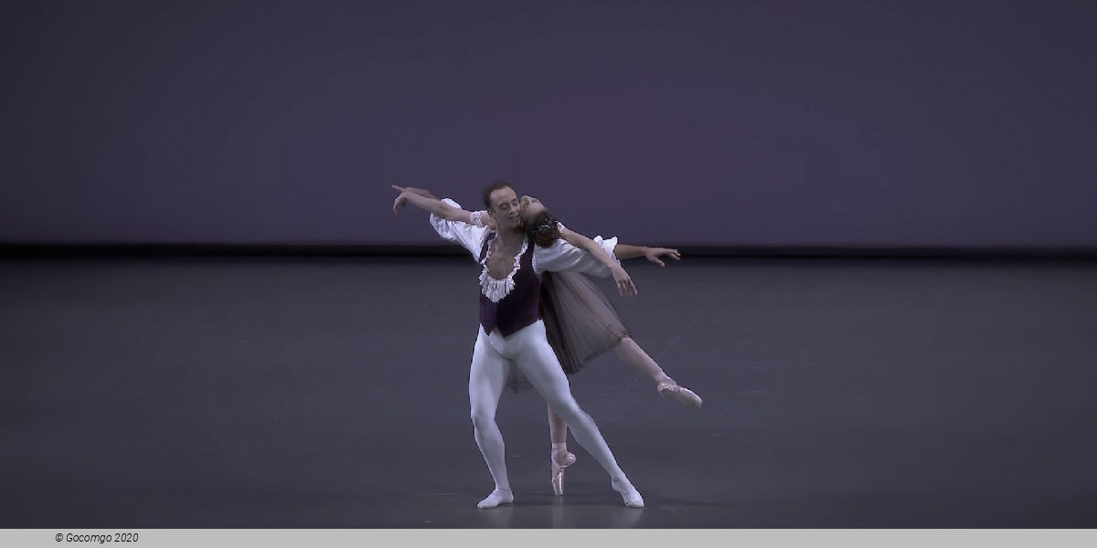 Scene 5 from the ballet "Mozartiana"