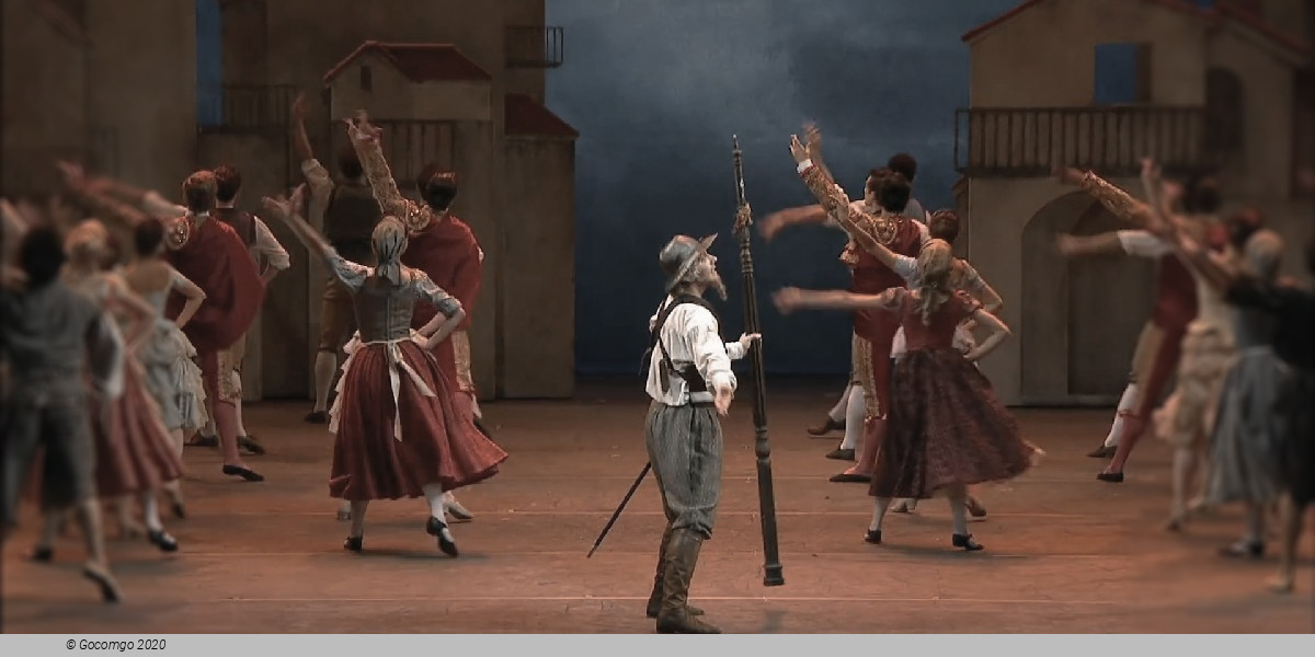 Scene 5 from the ballet Don Quixote