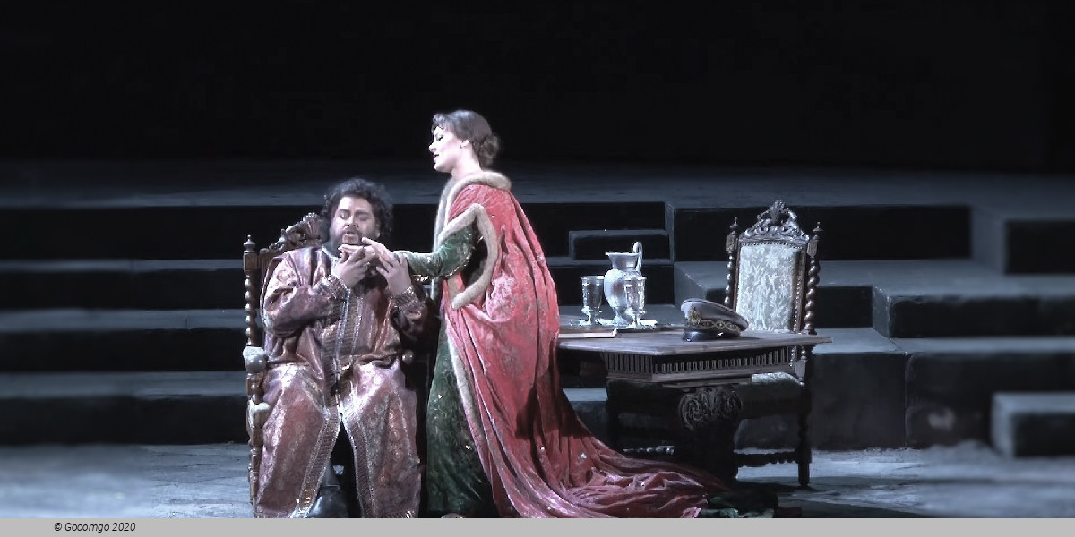 Scene 5 from the opera "Otello"